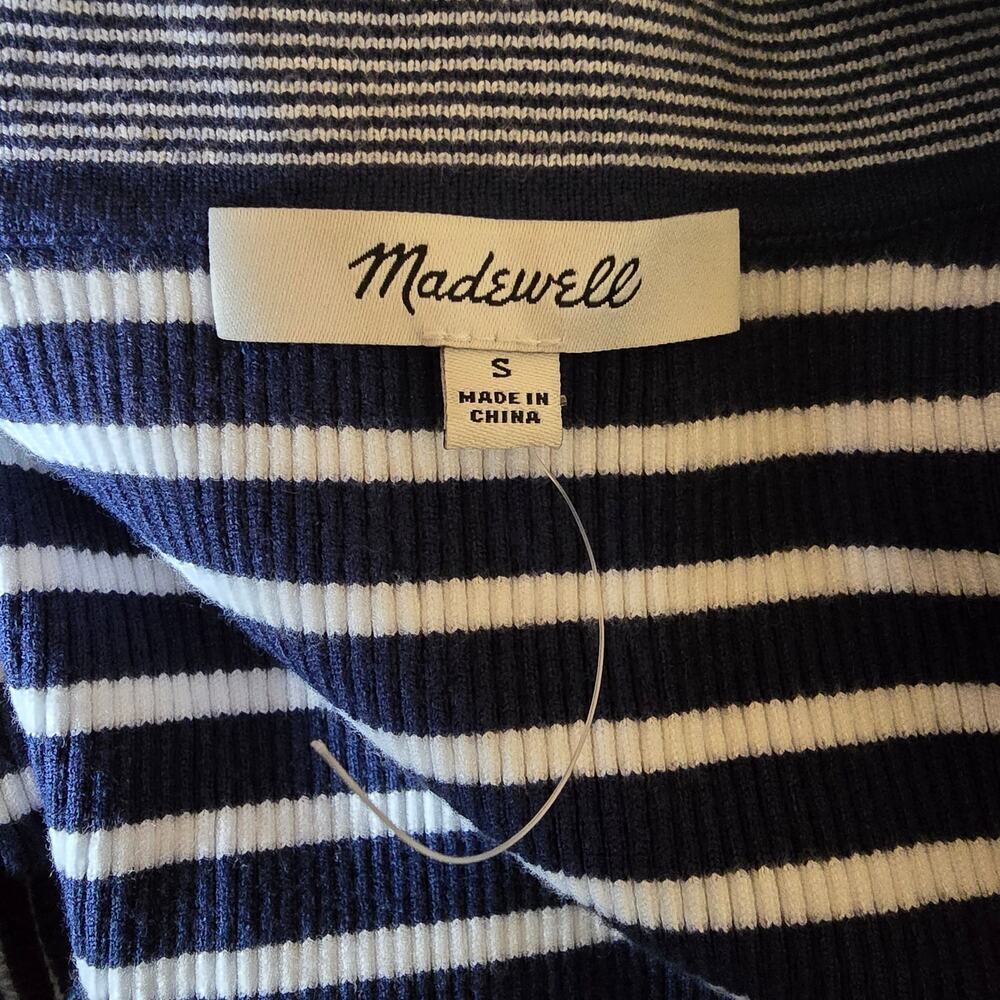 Madewell The Signature Knit Polo Sweater Top - Picture 6 of 12